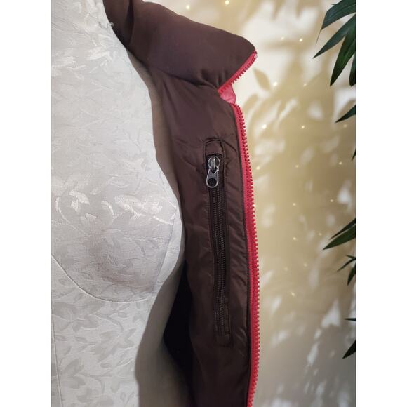 The North Face Aconcagua 550 Nuptse Goose Down Puffer Vest Womens Size XS Pink - Picture 10 of 16